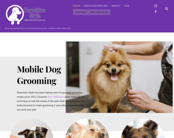 Pawsitive Style Mobile Dog Grooming